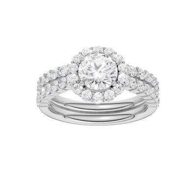 14K 2.00CT DIAMOND BRIDAL SET