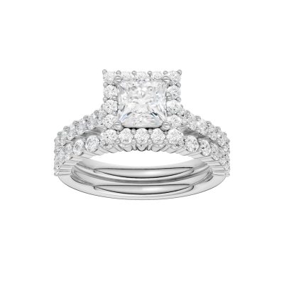 14K 2.00CT DIAMOND BRIDAL SET