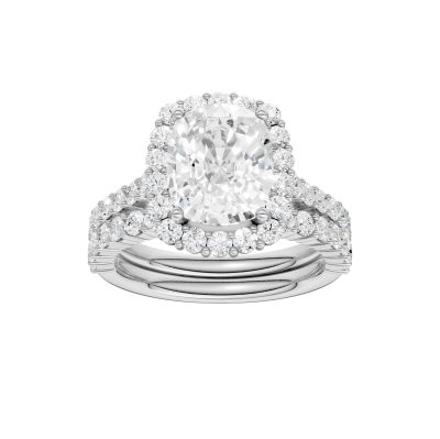 14K 4.00CT DIAMOND BRIDAL SET