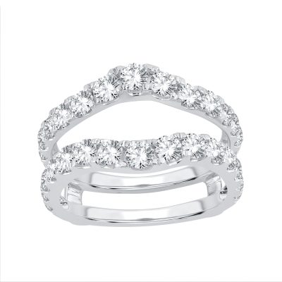 14K Gold 2.00 CTW Lab-Grown Diamond Ring Guard