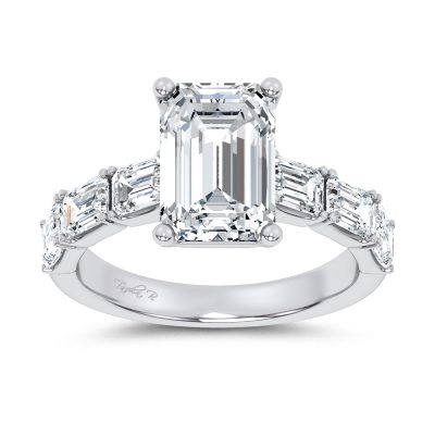 14K 4.50ct Diamond Engagement Ring