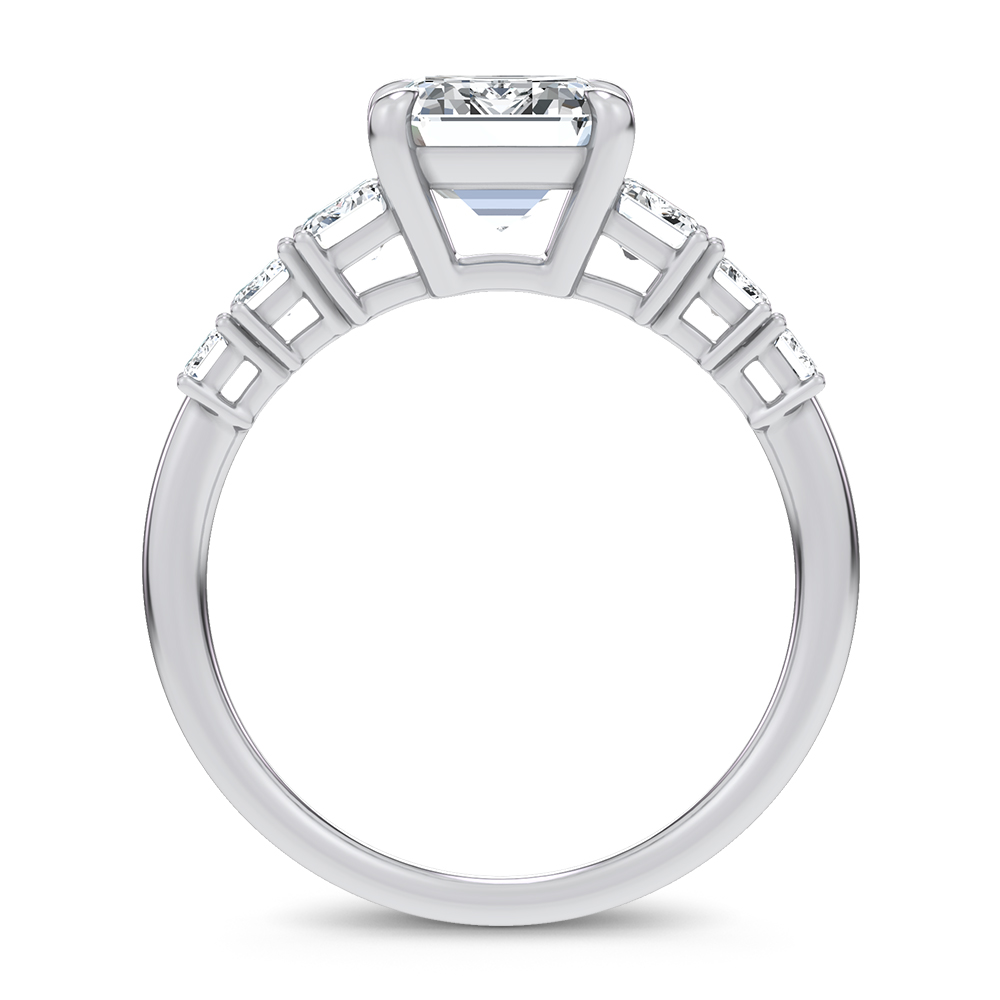 14K 4.06CT Diamond Engagement Ring - Image 3
