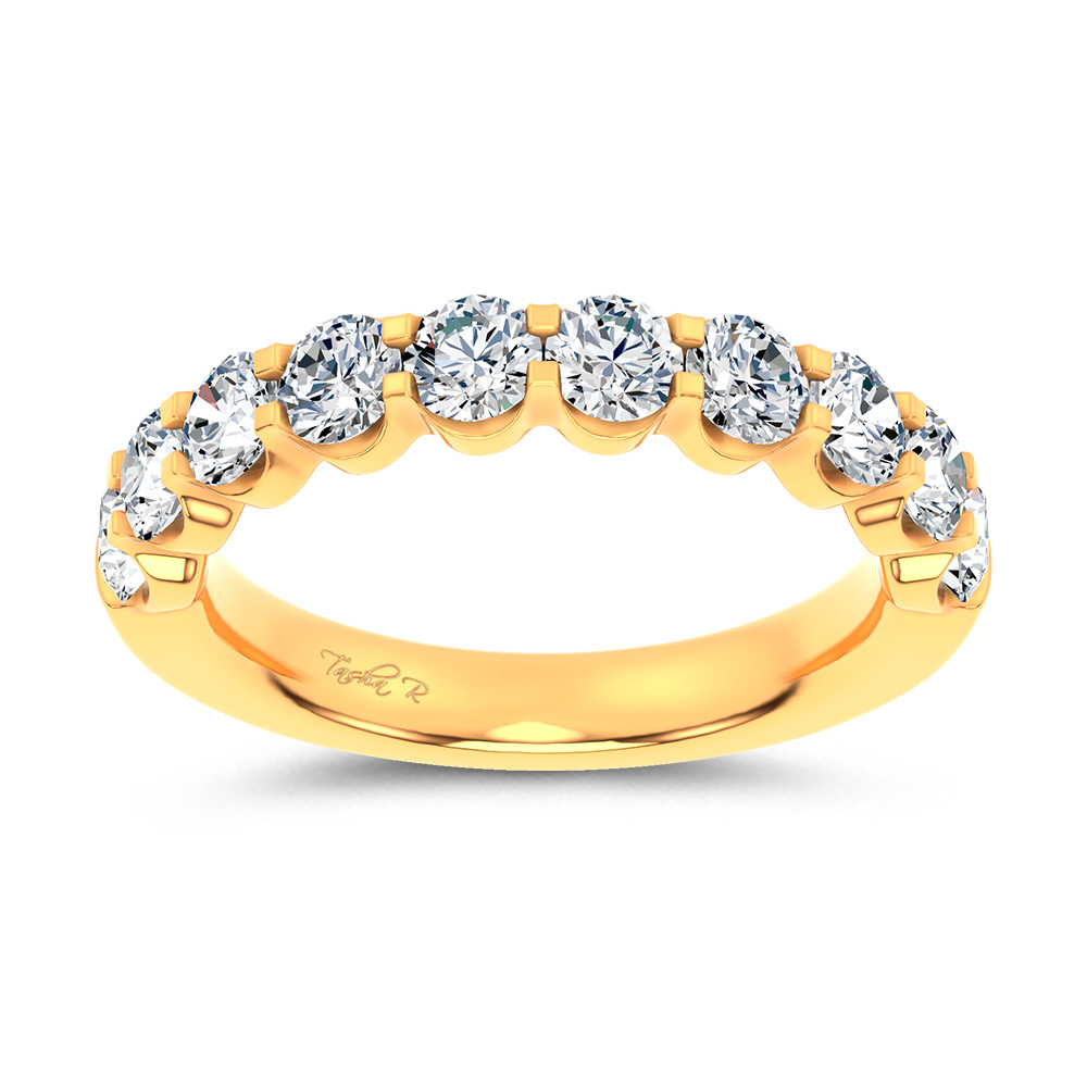 14K 1.50CT Lab Diamond Band