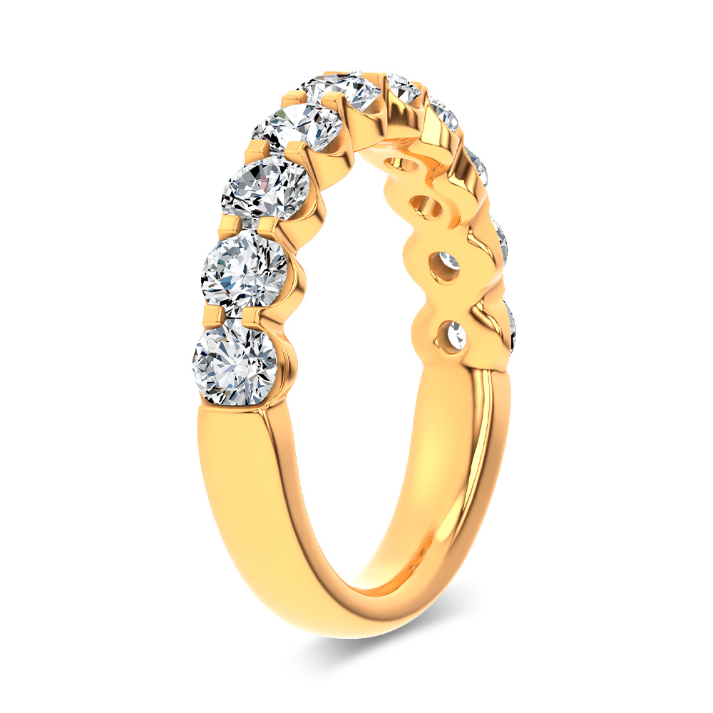 14K 1.50CT Lab Diamond Band - Image 2