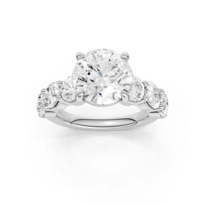 14K 7.00CT Lab Grown Diamond Engagement Ring