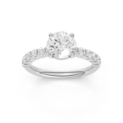 14K 2.00CT Lab Grown Diamond Engagement Ring