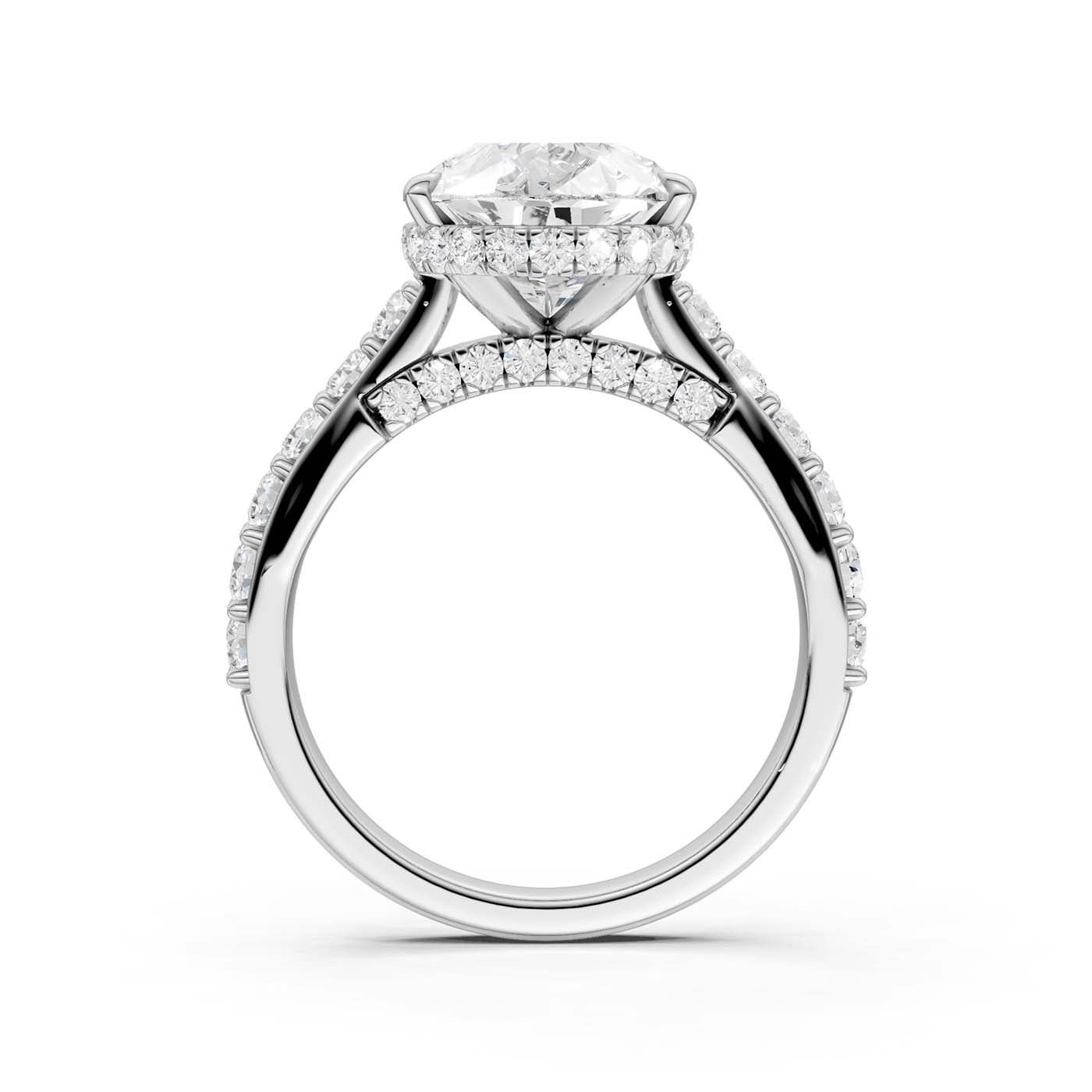 14K 1.40CT Lab Grown Diamond Engagement Ring - Image 3