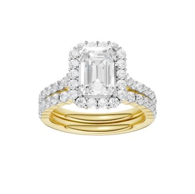 14K 3.00CT DIAMOND BRIDAL SET