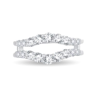 14K Gold 1.00 CTW Lab-Grown Diamond Ring Guard