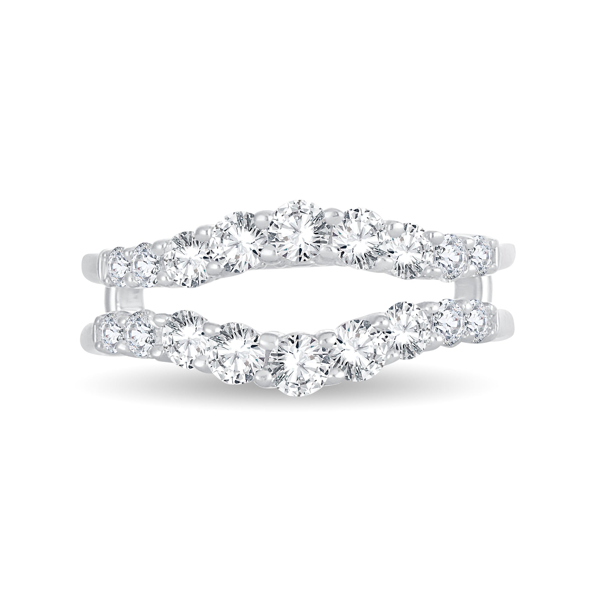 14K Gold 1.00 CTW Lab-Grown Diamond Ring Guard