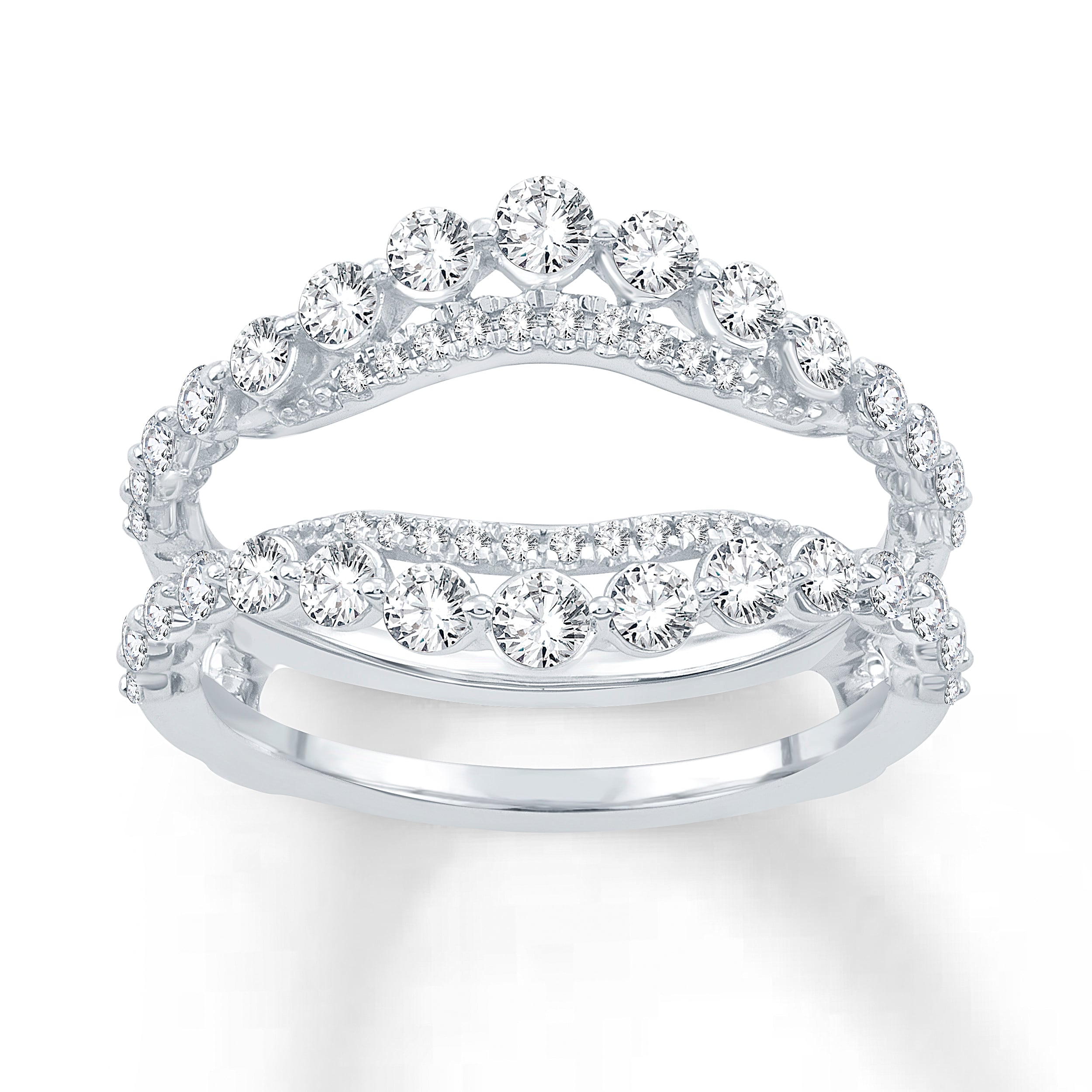 14K Gold 1.00 CTW Lab-Grown Diamond Ring Guard