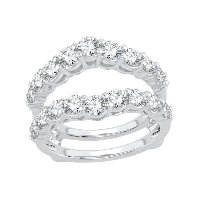 14K Gold 2.00 CTW Lab-Grown Diamond Ring Guard