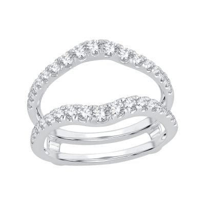 14K Gold 0.75 CTW Lab-Grown Diamond Ring Guard