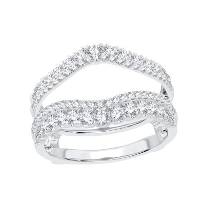 14K Gold 1.00 CTW Lab-Grown Diamond Ring Guard