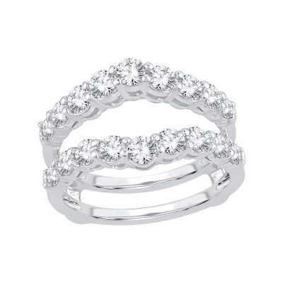 14K Gold 1.50 CTW Lab-Grown Diamond Ring Guard