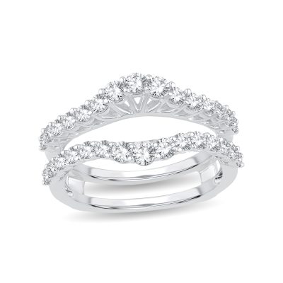 14K Gold 1.00 CTW Lab-Grown Diamond Ring Guard