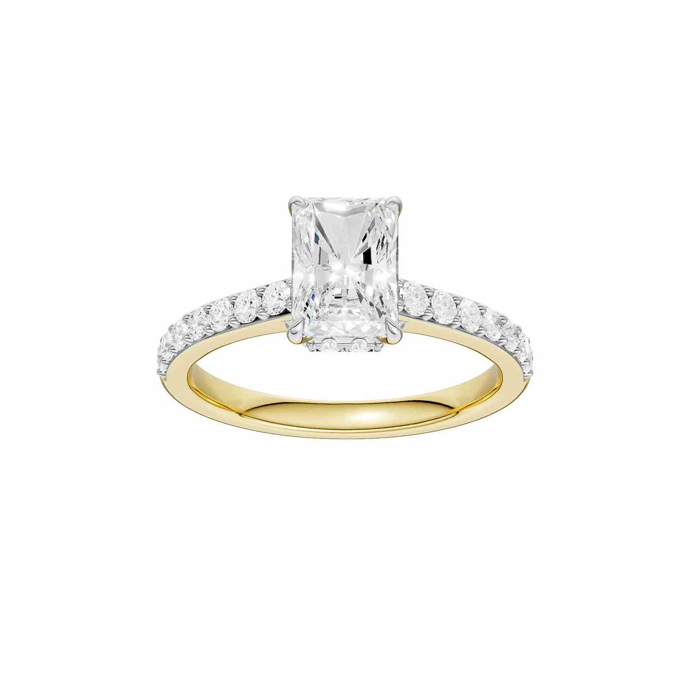 14K 1.50 CT Lab Grown Diamond Ring