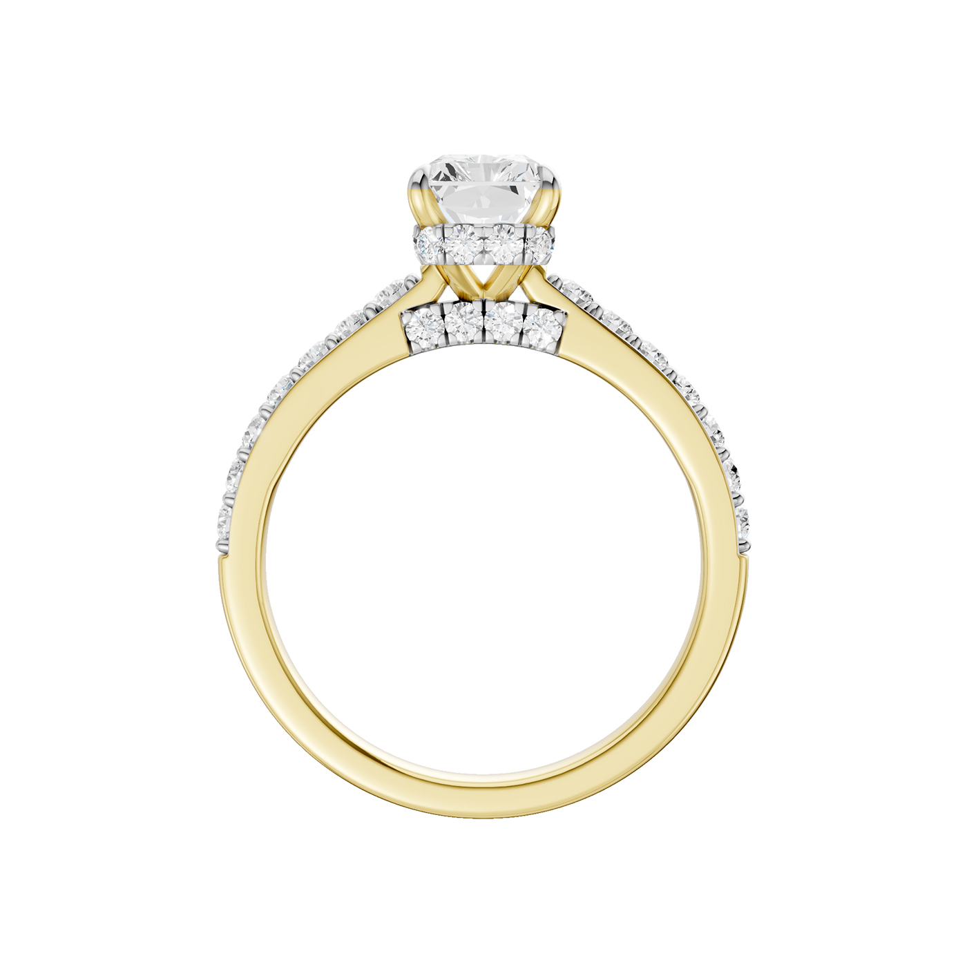 14K 1.50 CT Lab Grown Diamond Ring - Image 4