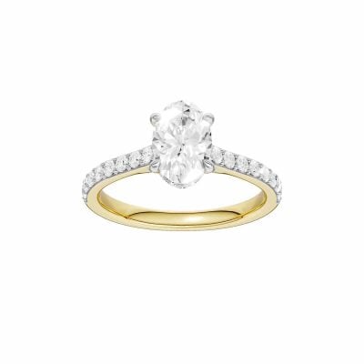 14K 1.50 CT Lab Grown Diamond Ring
