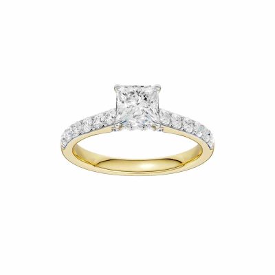 14K 1.50 CT Lab Grown Diamond Ring