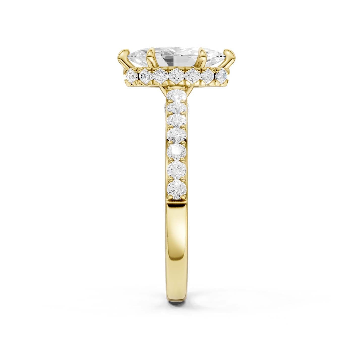 14K 1.50CT Lab Grown Diamond Engagement Ring - Image 2