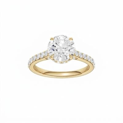 14K 2.50 CT Lab Grown Diamond Ring
