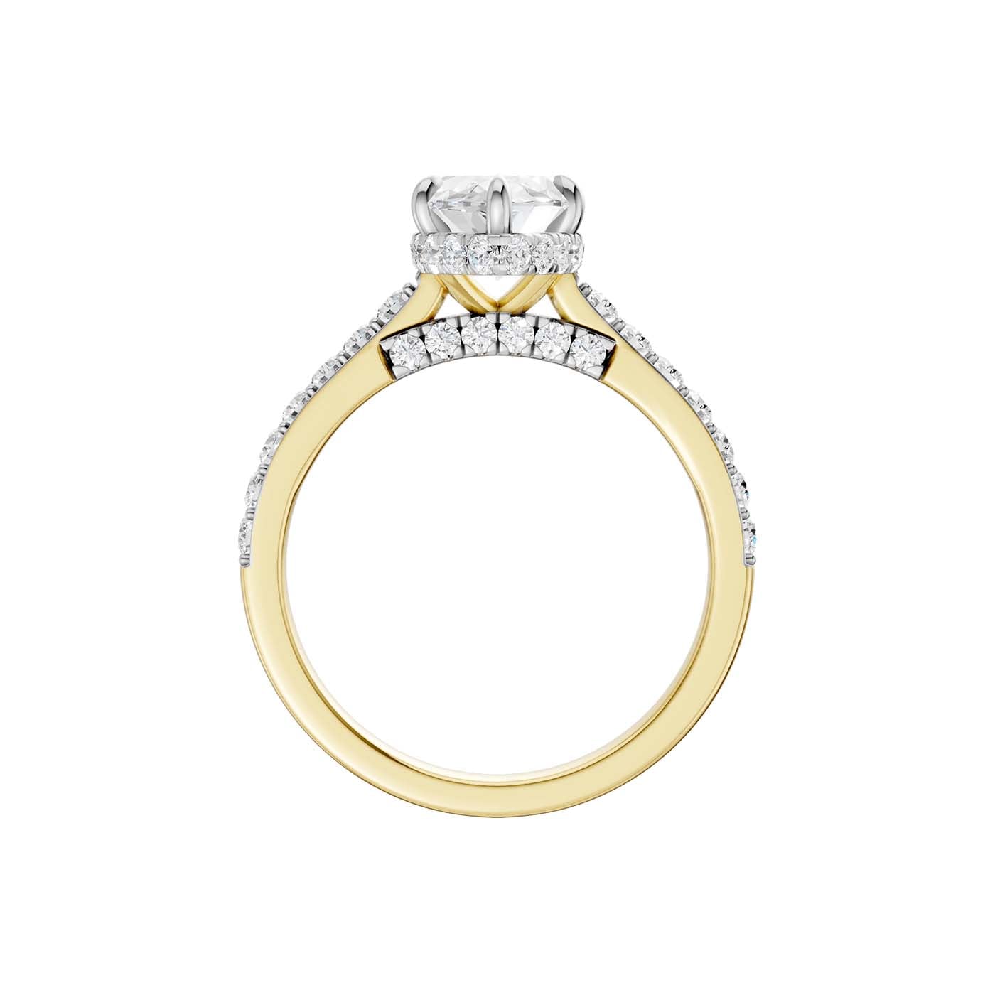 14K 2.50CT Lab Grown Diamond Engagement Ring - Image 3