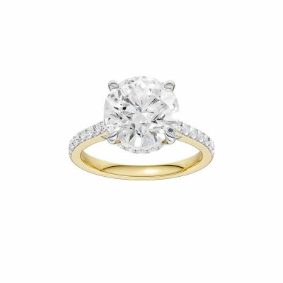 14K 4.50 CT Lab Grown Diamond Ring