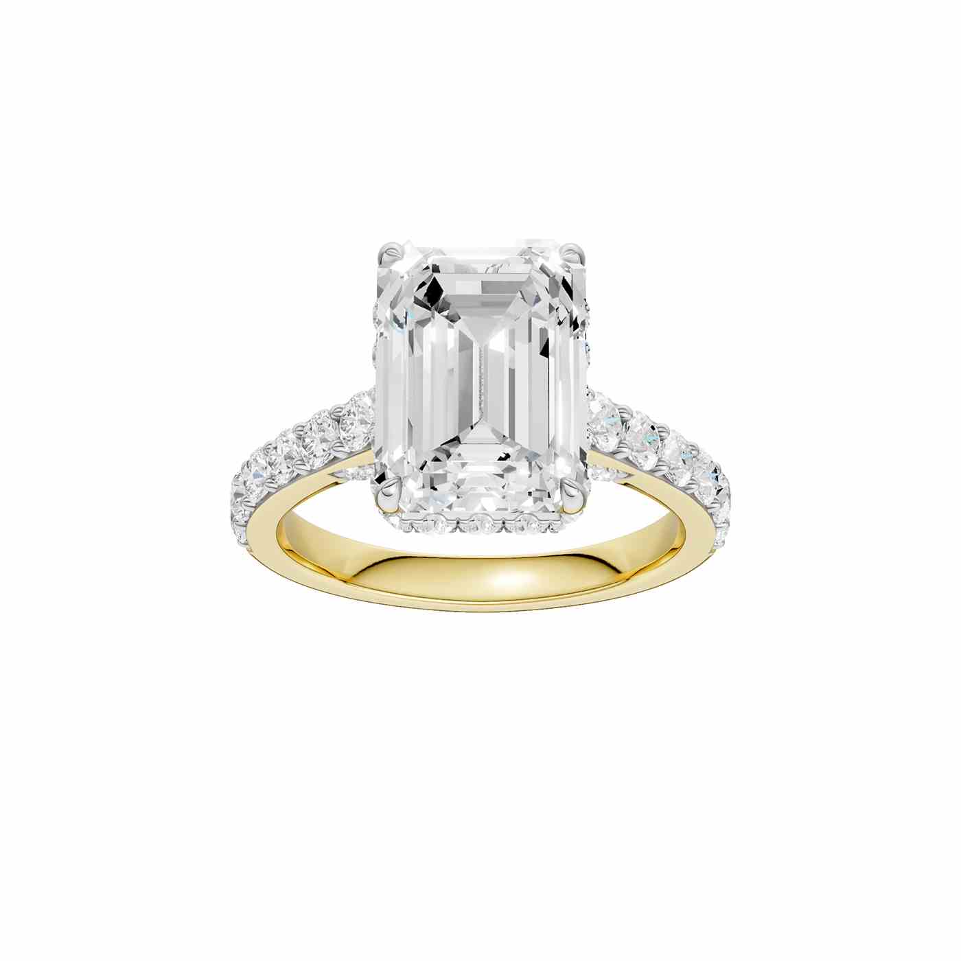 14K 6.00 CT Lab Grown Diamond Ring