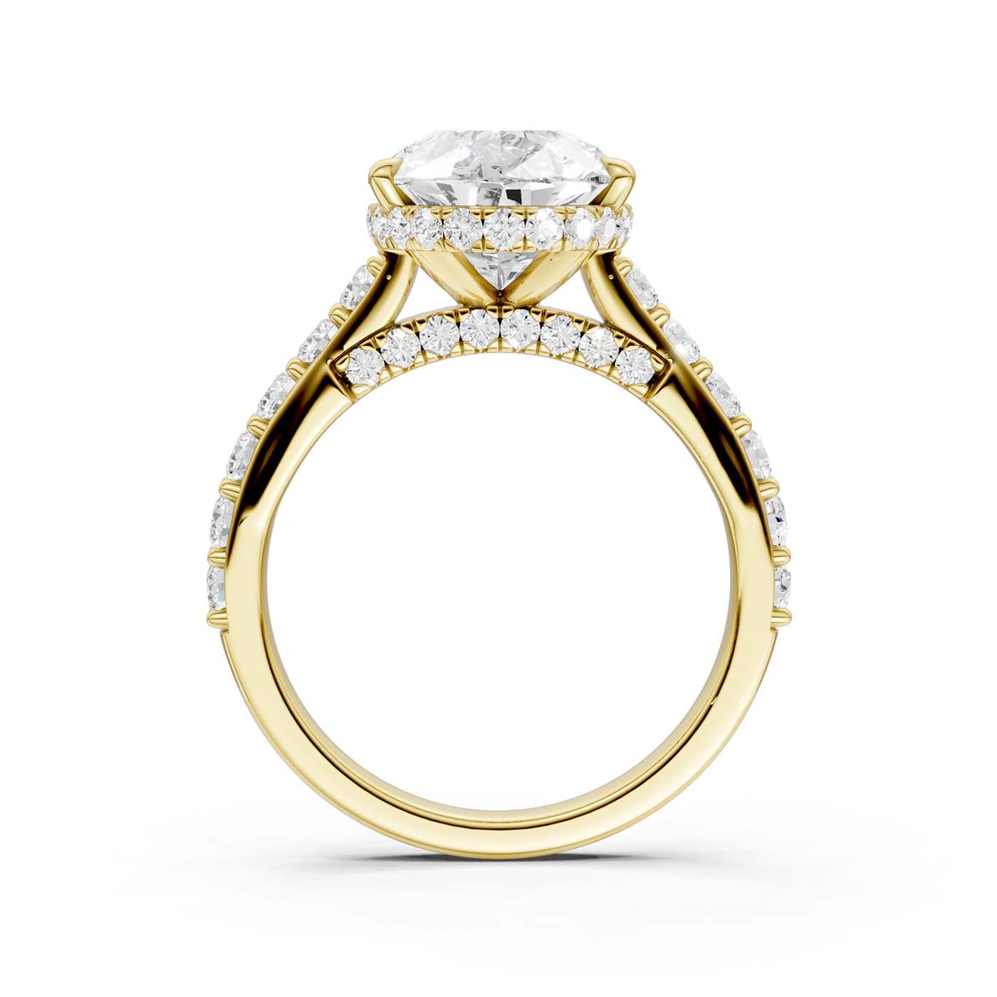 14K 6.00CT Lab Grown Diamond Engagement Ring - Image 3