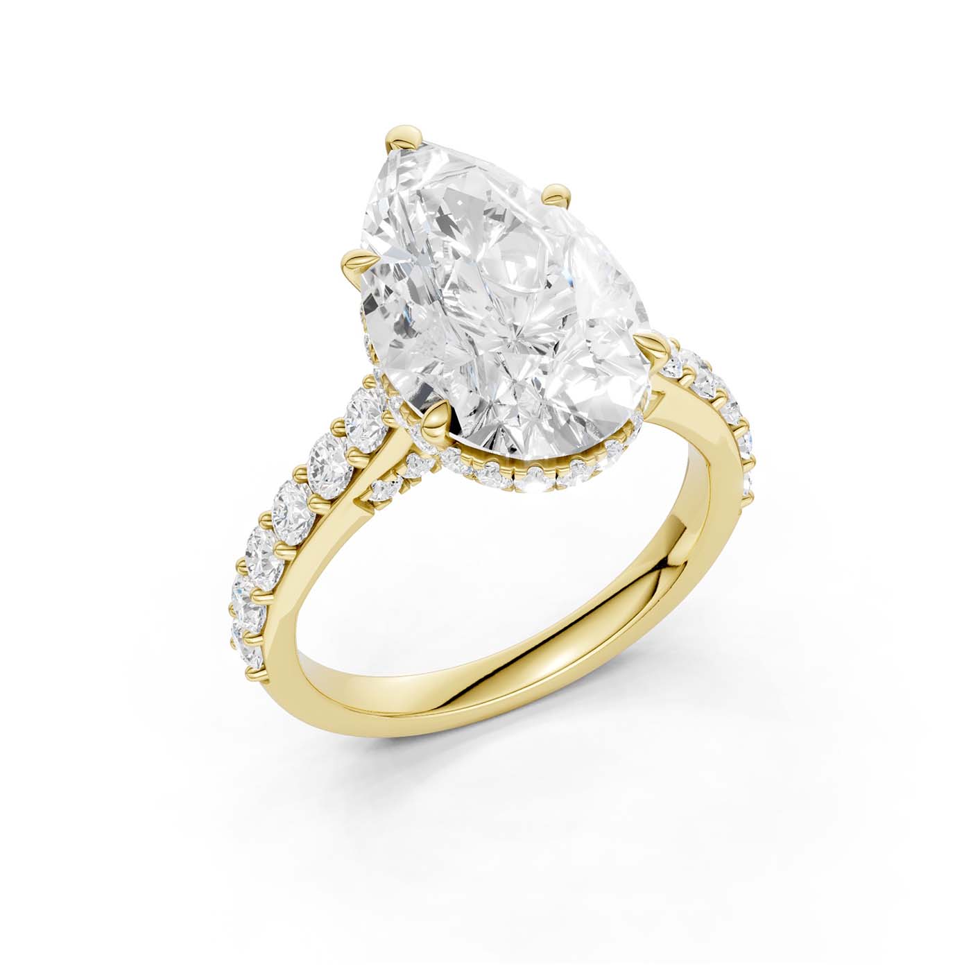 14K 6.00CT Lab Grown Diamond Engagement Ring - Image 4