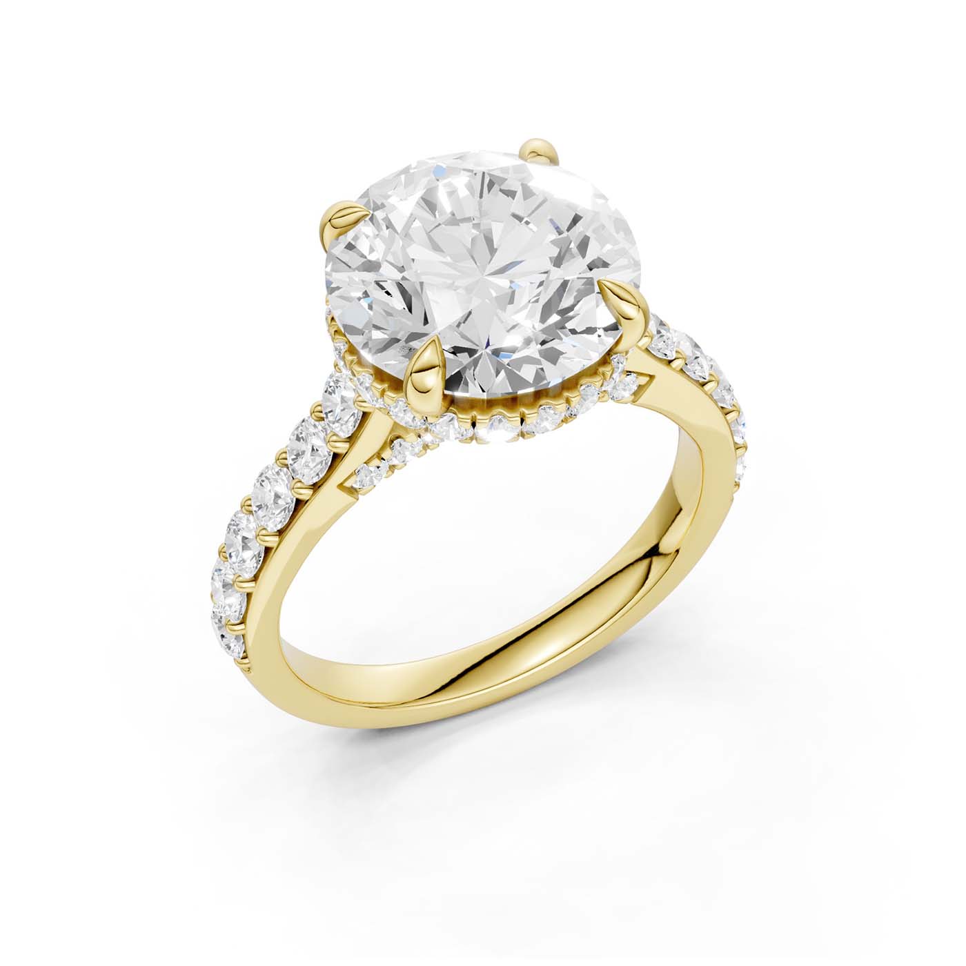 14K 6.00 CT Lab Grown Diamond Ring - Image 2