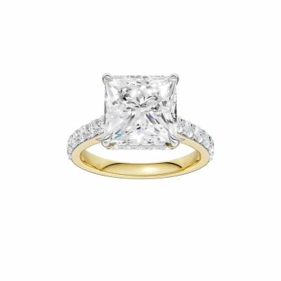 14K 6.00 CT Lab Grown Diamond Ring