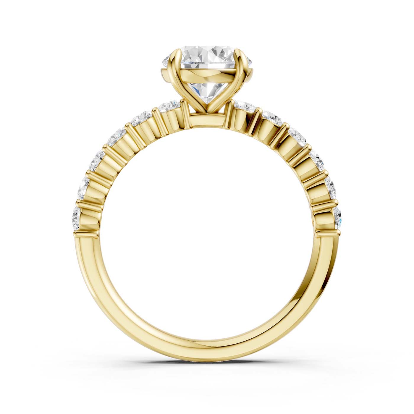 14K 2.00CT Lab Grown Diamond Engagement Ring - Image 3