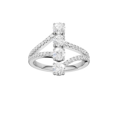 14K 1.00CT Lab Grown Diamond Fancy Ring
