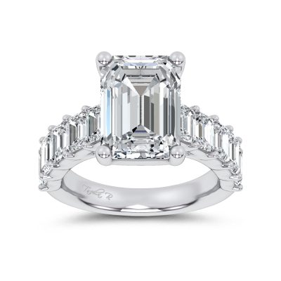 14K 7.00 CT Lab Grown Diamond Ring