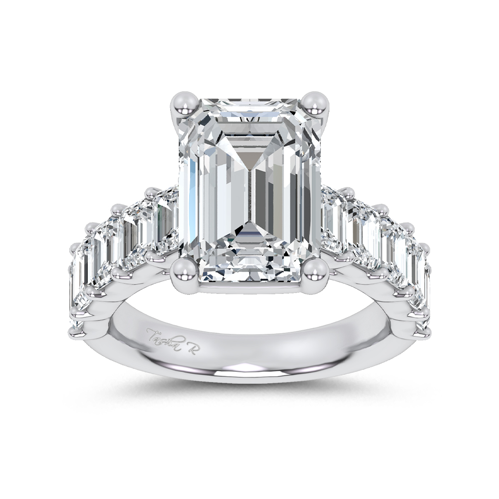 14K 7.00 CT Lab Grown Diamond Ring