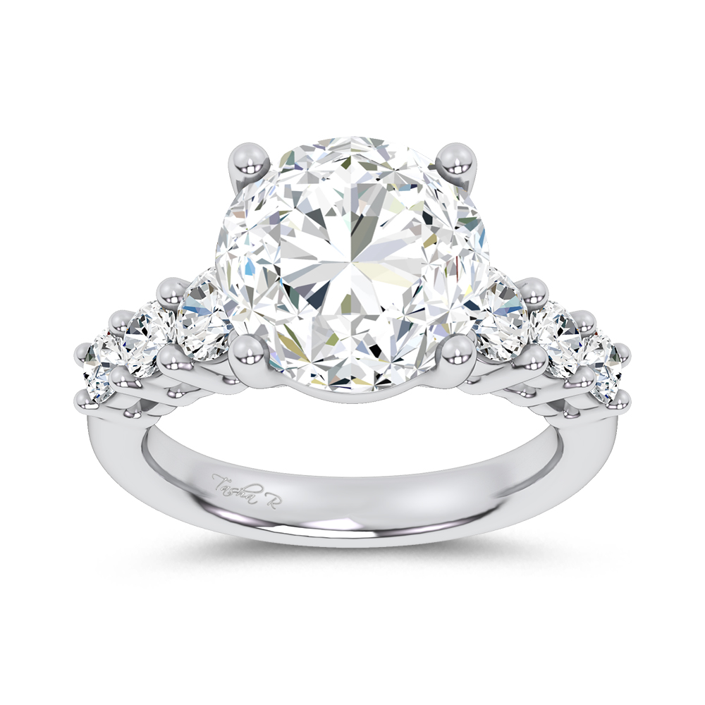 14K 6.00CT Certified Lab Grown Engagement Ring