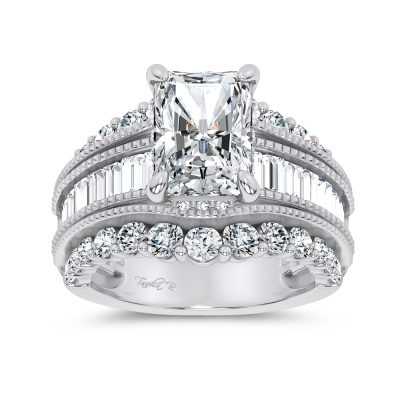 14K 5.72CT Certified Lab Grown Engagement Ring