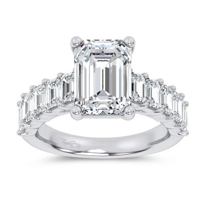 14K 4.79CT Lab Diamond Ring