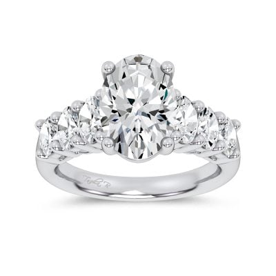 14K 4.06CT Certified Lab Grown Engagement Ring