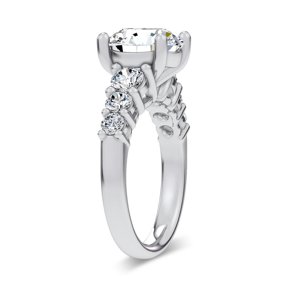 14K 3.93CT Lab Diamond Ring - Image 2