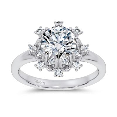 14K 2.00CT Lab Diamond Ring
