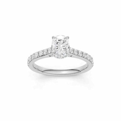 14K 1.50 CT Lab Grown Diamond Ring
