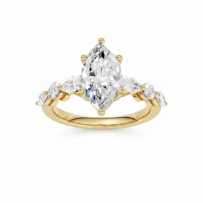 14K 2.00 CT Lab Grown Diamond Ring