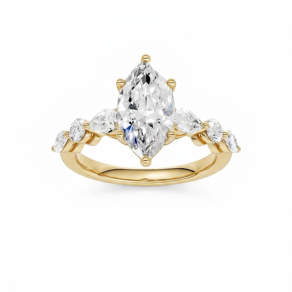 14K 2.00 CT Lab Grown Diamond Ring