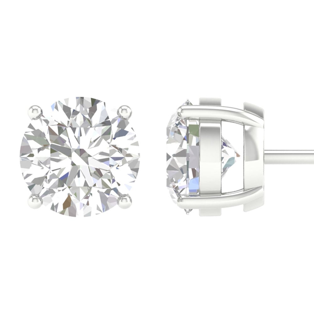 14K 0.50CT Certified Lab Grown Diamond Earring