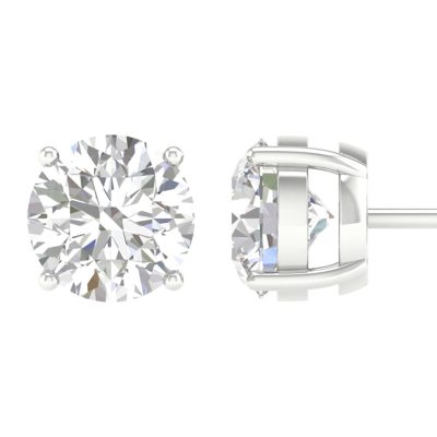 14K 1.00CT Certified Lab Grown Diamond Earring
