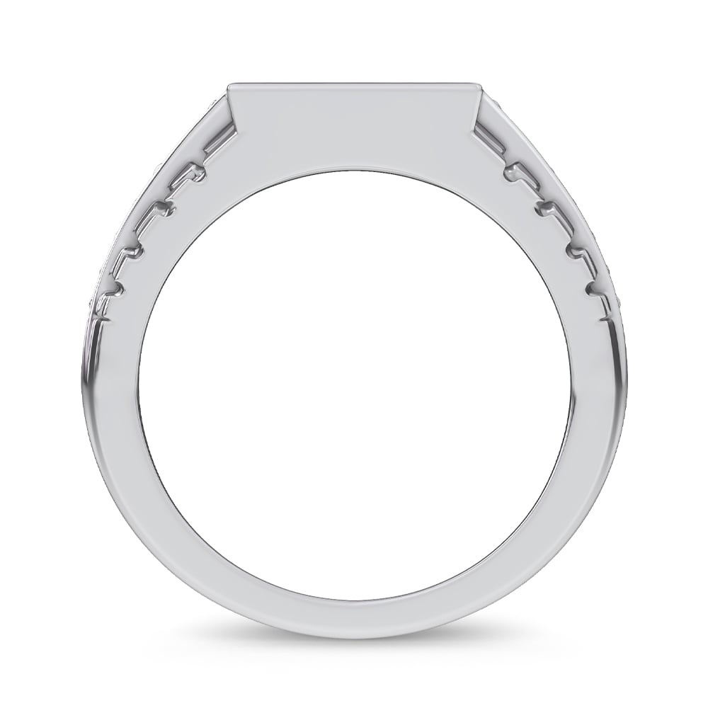 14K 1.50CT LAB GROWN Diamond Mens Ring - Image 3