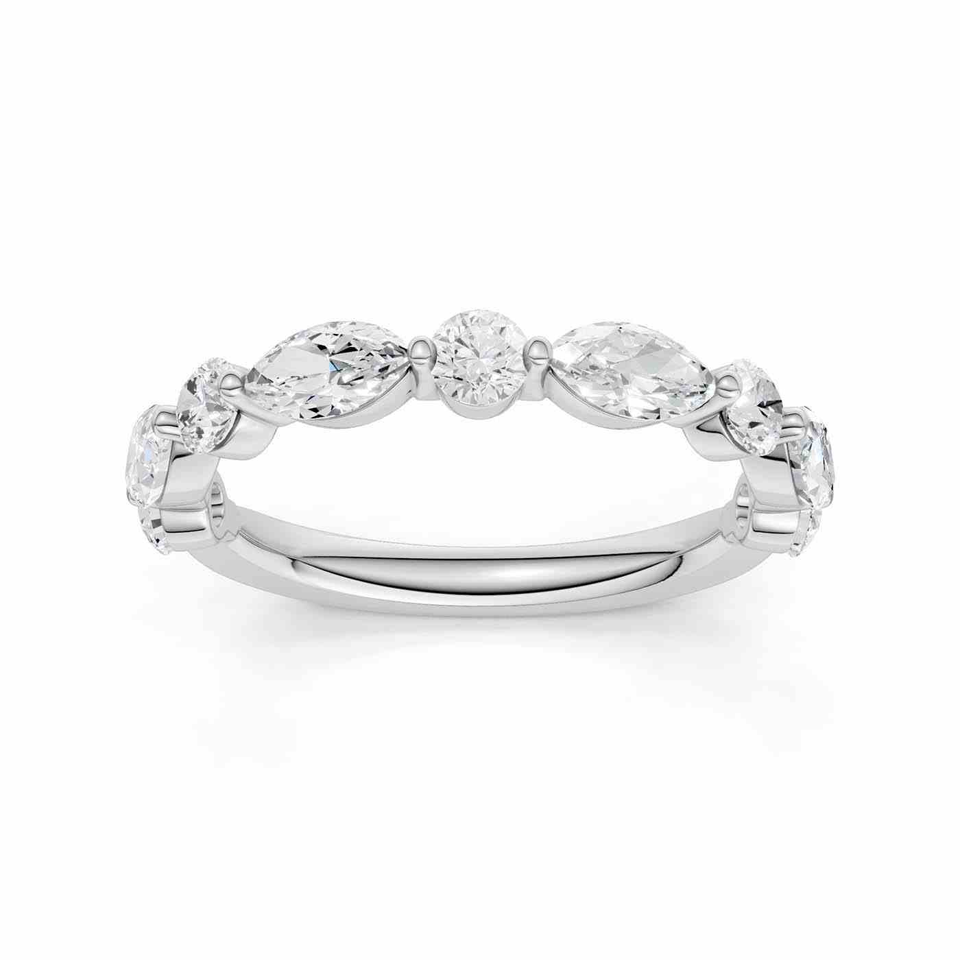 14K 1.00 CT Lab Grown Diamond Band